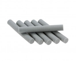 Foam Cylinders, Gray, 6 mm